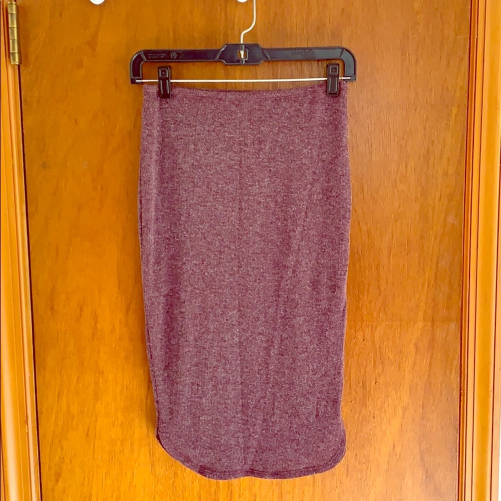 Knit Pencil Skirt